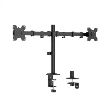 Dvigubas monitoriaus laikiklis 17-32 col. 10 kg rankai