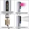 Plaukų formavimo rinkinys BABYLISS AS6555E — Airflow technologija, 4 šildymo lygiai, 2,5 m laidas, sidabrinis/auksinis