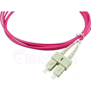 BlueOptics SFP3232FU1MK šviesolaidinis kabelis 1 m SC OM4 violetinis (SFP3232FU1MK)