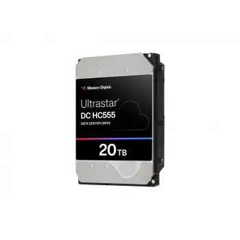 Kietasis diskas WD Ultrastar DC HC555 – 20 TB – Vidinis – 3,5 colio (8,9 cm) – Šifruotas – Duomenų centrui