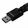 USB Wi-Fi adapteris LANBERG NC-0300-WIE, USB 2.0, dvi išorinės antenos 5 dBi, WLAN 300 Mbps, Ethernet/WLAN, juodas