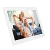 Agfa Photo APF1000 Wi-Fi stiklinis skaitmeninis nuotraukų rėmelis 10 colių baltas