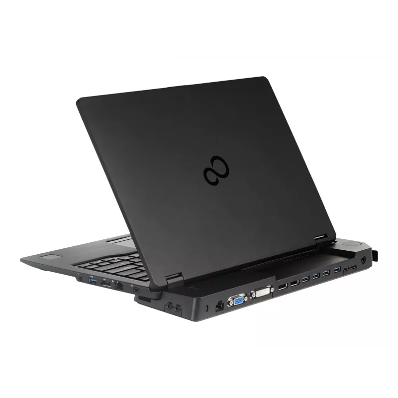 Fujitsu S26391-F1607-L109 dokinė stotelė / prievadų kartotuvas, juoda