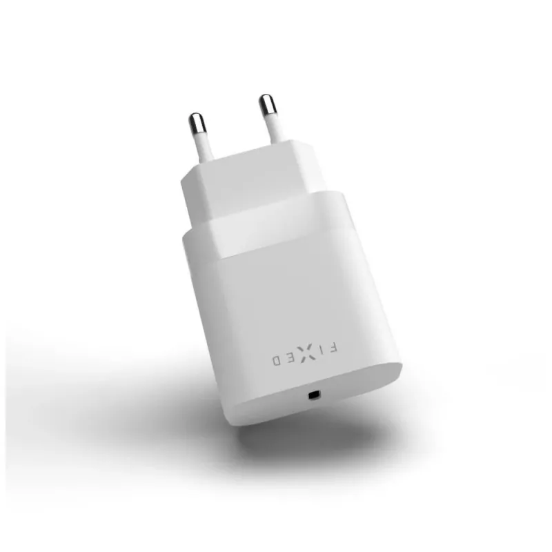 Kelioninis įkroviklis FIXED FIXC20N-C-WH 20W USB-C kompaktiškas sieninis adapteris