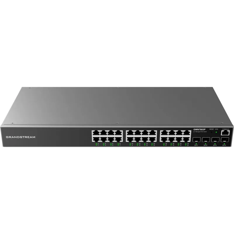 Valdomas L2+ Gigabit Ethernet komutatorius Grandstream GWN7803P