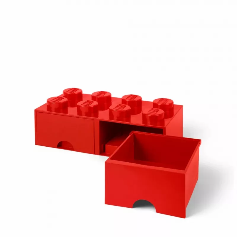 Room Copenhagen LEGO plytų stalčius 8 raudonas (40061730)