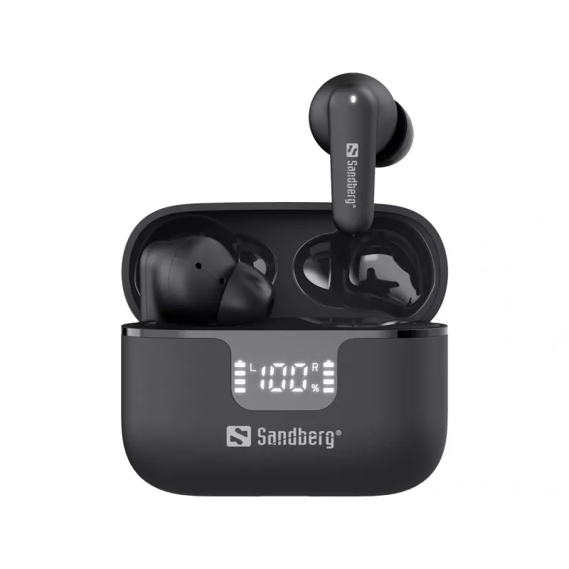 Ausinės Sandberg Wireless Earbuds ANC+ENC