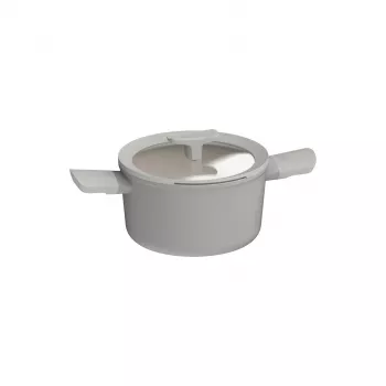 BergHOFF 3950428 sriubos puodas 3,1 L pilkas aliuminis