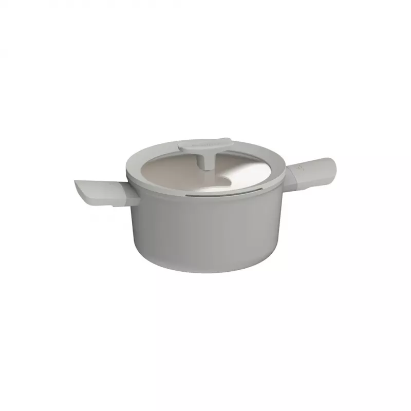 BergHOFF 3950428 sriubos puodas 3,1 L pilkas aliuminis