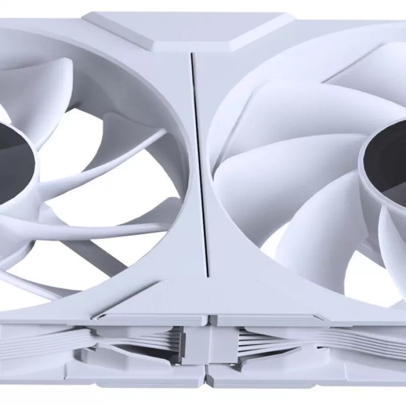 Phanteks M25 Gen2 140mm PWM D-RGB Reverse Blade korpuso ventiliatorius - Baltas