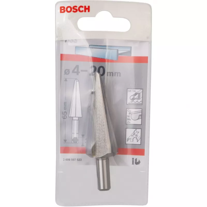 Gręžtuvas Bosch 2 608 597 523 kūginis skardai 65 mm