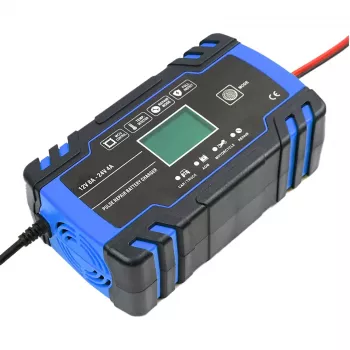 Extralink automatinis įkroviklis 12/24V 8A mėlynas