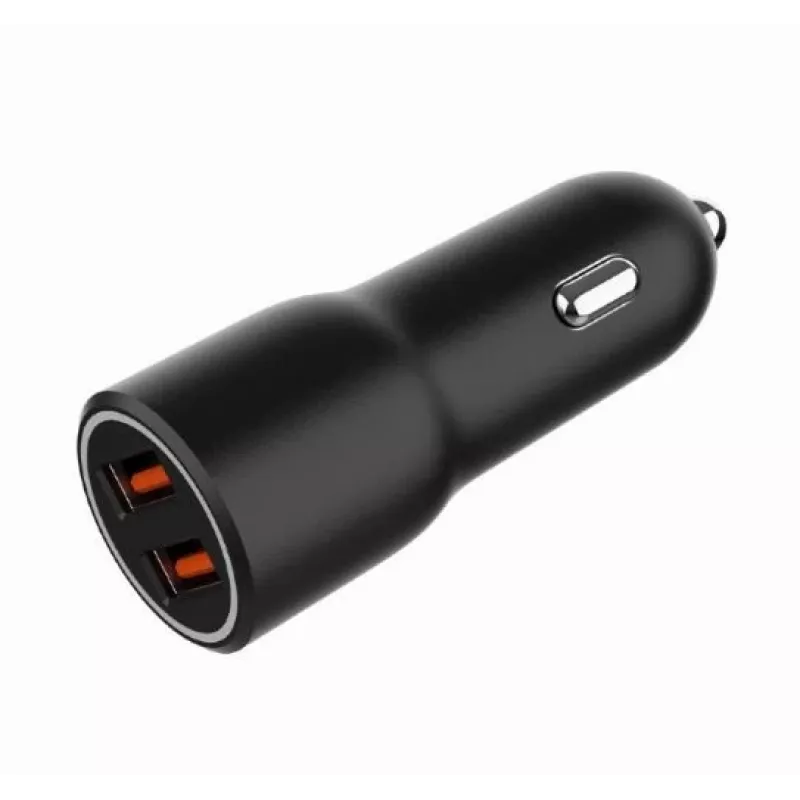 Automobilinis mobiliojo įrenginio įkroviklis Gembird TA-UC-A2QC36-CAR-01, 36 W, 12–24 V, cigaretinio žiebtuvėlio lizdui, juodas