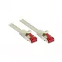 Tinklo kabelis Alcasa 2m Cat6 RJ-45 S/FTP pilka