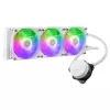 Skysčio aušinimo rinkinys Cooler Master MasterLiquid 360L Core ARGB White 12 cm ventiliatoriai
