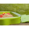 Smėlio dėžė Simba‑Dickie BIG 800056733, plastikinė, 1380×1380 mm, su suolais, žalia