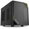 Kompiuterio korpusas Sharkoon SHARK ZONE C10 Mini-ITX juodas, geltonas