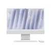 iMac 24 colių: M4 10/10, 24 GB, 512 GB SSD - Sidabrinis