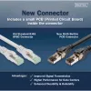 Digitus DK-1843-005 CAT 8.1 S/FTP Ethernet jungtinis kabelis 0,5 m, juodas