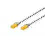 Tinklo kabelis Digitus CAT 6A U/UTP RJ-45 Cat6a 5m Pilka