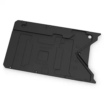 EK Water Blocks Aliuminio juoda galinė plokštė