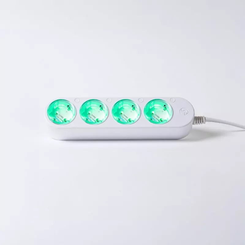 Išmanusis 12A Shelly Power Strip 4 Gen4 Zigbee/Matter maitinimo blokas
