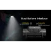 Priekinė galvos lemputė Nitecore NU50 juoda/geltona LED vandeniui atspari smūgiams atspari