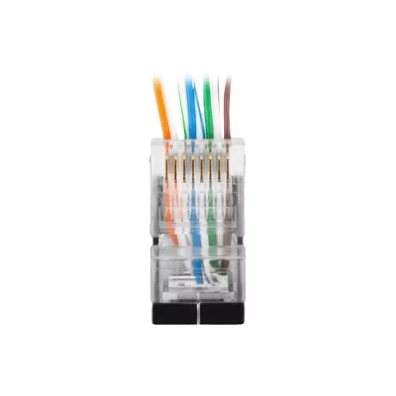 Lanberg PLS-6000EZ RJ-45 kištukas, kategorija 6, FTP, pilkas