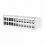 Metz Connect 130861-2402-E – 24 prievadų paviršinio montavimo skirstomoji dėžė, balta RAL 9010