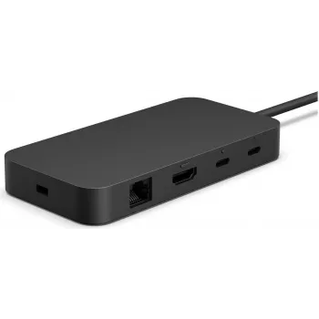 Dokavimo stotelė Microsoft Surface USB4 Dock juoda, laidinė