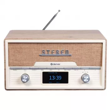 DENVER MDA-525LW medinis CD grotuvas 10W DAB+ FM