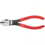 Šoniniai pjaustytuvai Knipex 74 01 160, chromo-vanadinis plienas, plastikinė rankena