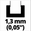 Vadovėlio juosta Einhell 4500332 52 cm juoda balta