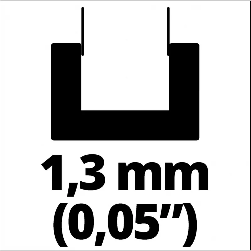 Vadovėlio juosta Einhell 4500332 52 cm juoda balta