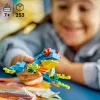 LEGO kūrybinis rinkinys Egzotiška papūga 31136 – Creator modelis, 253 detalės, 220×120×110 mm