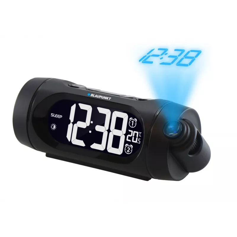 Laikrodinis radijas Blaupunkt CRP9BK, FM PLL, projektorius, USB įkrovimas, vidaus temperatūra