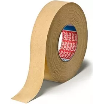 Maskavimo juosta Tesa Maler Krepp 4322, popierinė, 25 mm x 50 m, stipriai krepuota, labai didelis sukibimas