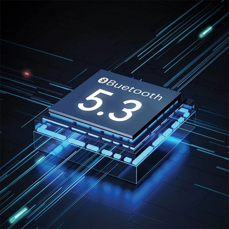 Usams Bluetooth 5.3 ausinės virš galvos, US-YH serija, juodos/juodos TDLYEJYS01