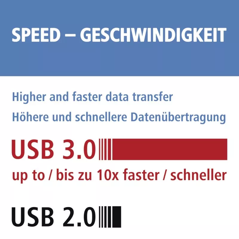 Hama 123900 kortelių skaitytuvas USB 3.2 Gen 1 (3.1 Gen 1) juodas, sidabrinis