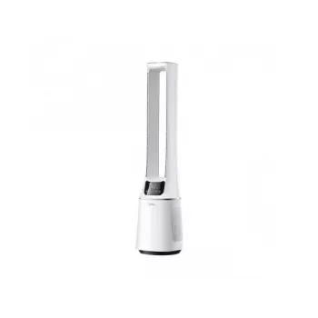 Midea MFP-120 bekraštis ventiliatorius su oro valytuvu, stalinis, baltas, 15 cm, 10 greičių, svyravimas, laikmatis