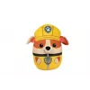 PAW Patrol Rubble minkštas žaislas, oficialus žaislas iš populiariojo animacinio serialo, spaudžiamas pliušinis šunelis vaikams nuo 1 metų, 30 cm