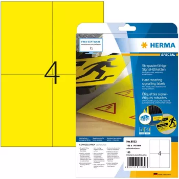 Lipni etiketė spausdintuvui HERMA Signs A4 105x148 mm