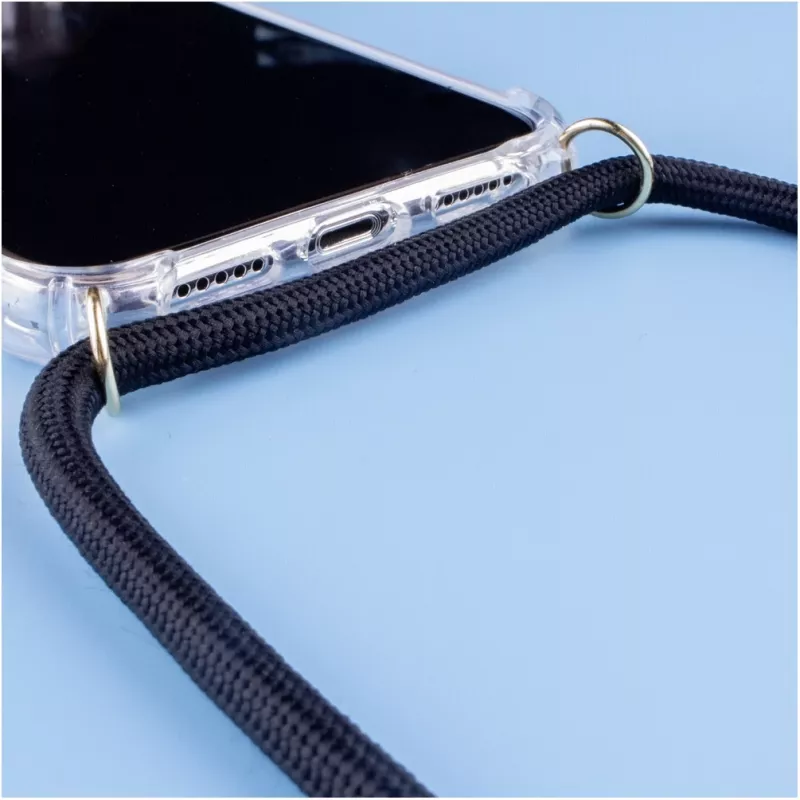 Dėklas Coros LOO004 iPhone XR 15,5 cm (6,1 colio) juodas permatomas