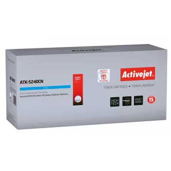 Activejet ATK-5240CN kasetė (pakaitalas Kyocera TK-5240C; Supreme; 3000 puslapių; žydra)