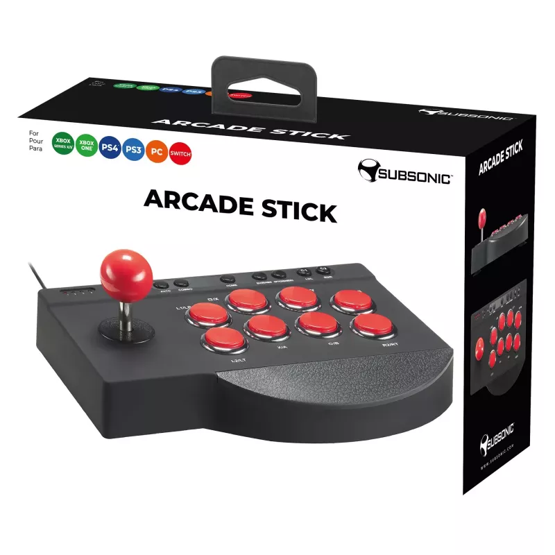 Kovos pultas Subsonic SA5662 Black Red Bluetooth USB PlayStation 4