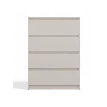 Komoda Top e Shop MALWA M4, 4 stalčiai, Kashmir, 700×970×400 mm, laminatas