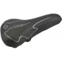 Dviračio balnelis FISCHER Trekking 85652 su elastomerine pakaba, juodas/baltas