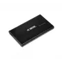 iBox HD-01 IEU2F01 2,5" išorinis HDD korpusas, SATA, USB 2.0, aliuminio, juodas