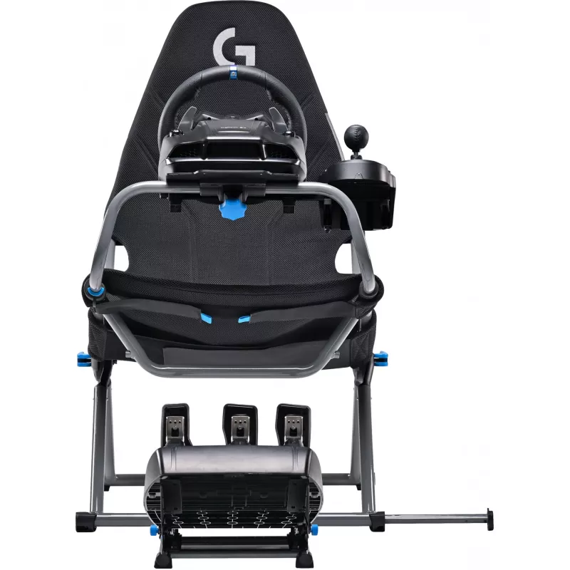 Žaidimų kėdė Playseat Challenge X - Logitech G Edition, juoda, pilka