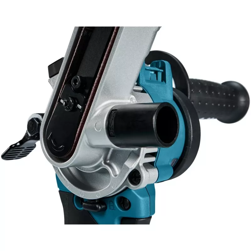 Makita DBS180Z belaidis juostinis šlifatorius, 18 V, juoda/mėlyna (be akumuliatoriaus)